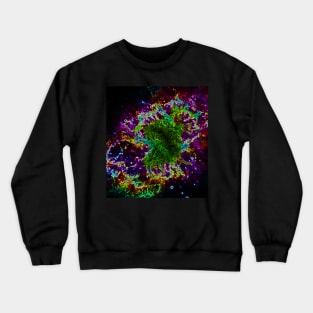 Black Panther Art - Glowing Edges 81 Crewneck Sweatshirt